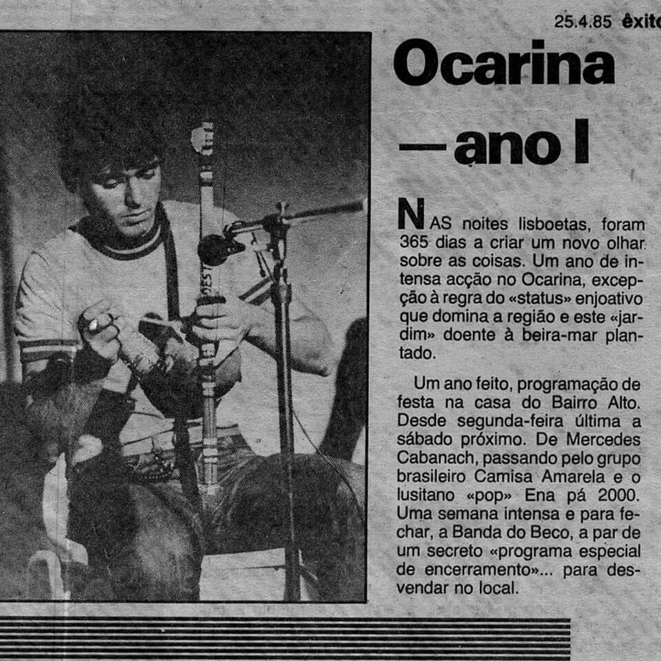 1985 - Ocarina em Lisboa