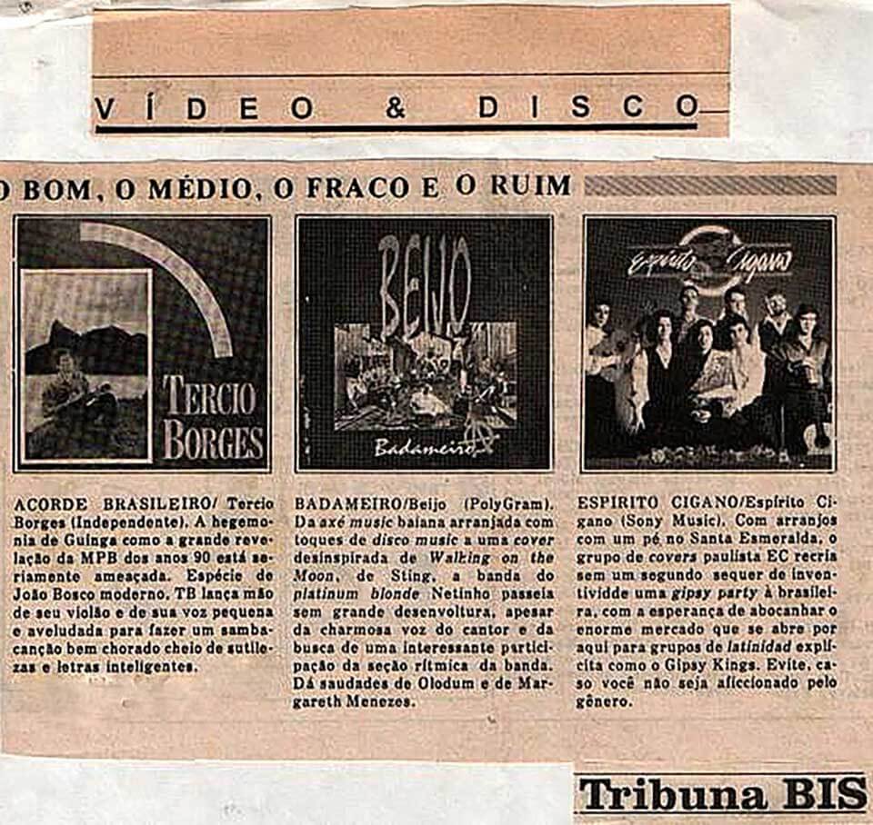 1990 - Crítica Tribuna BIS
