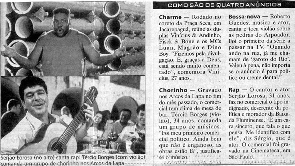 1998 - Tercio e Grupo de Chorinho na Lapa