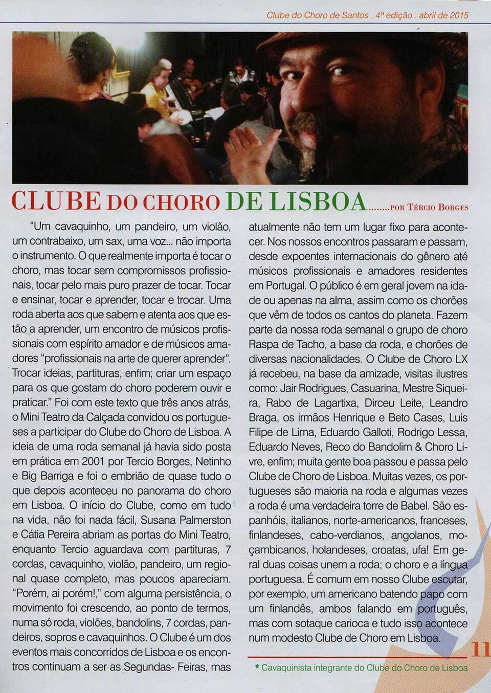 2015 - Clube do Choro